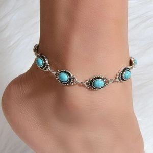 Western/Bohemian Turquoise Bracelet/Anklet